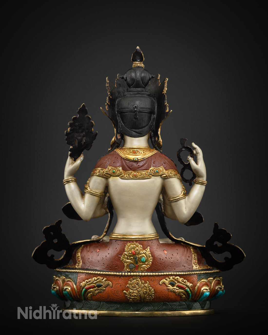 Silver Bodhisattva of Compassion: Chenrezig