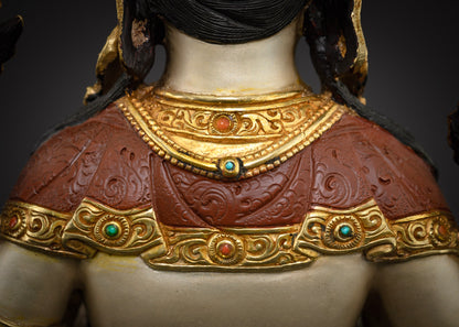 Silver Bodhisattva of Compassion: Chenrezig