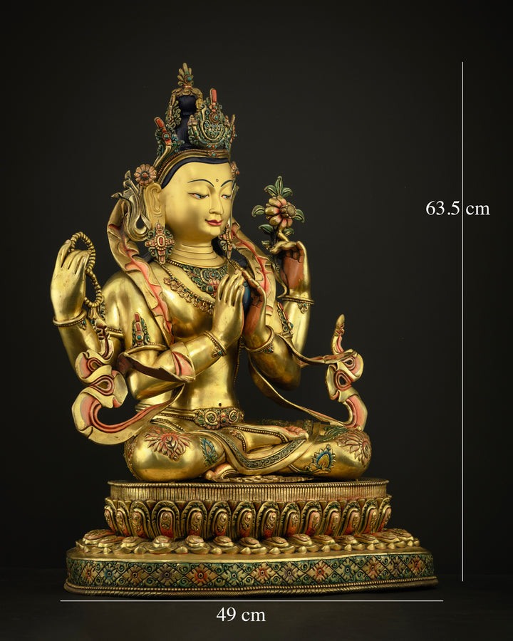 Avalokiteshvara’s Divine Presence of Eternal Compassion