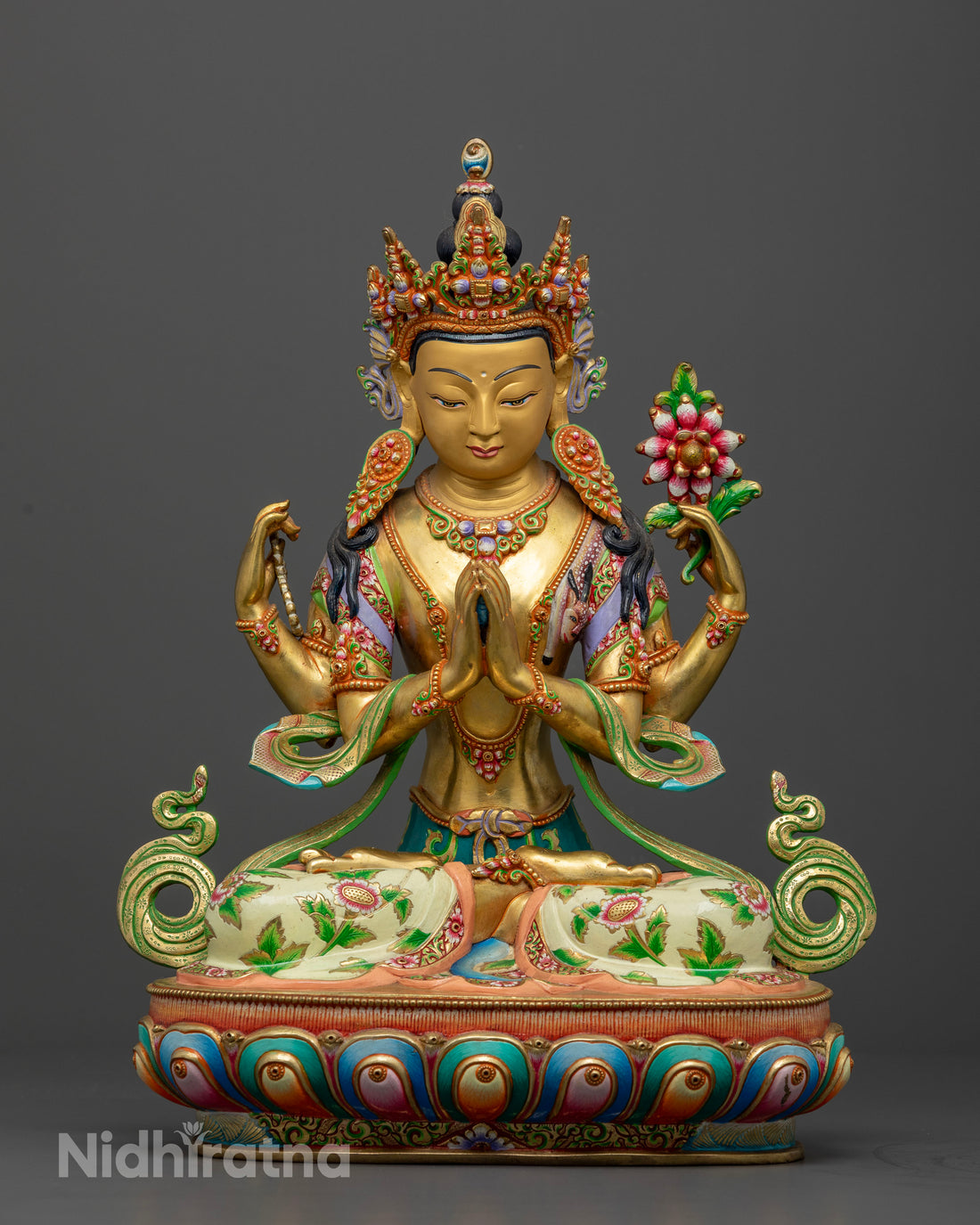 Fostering Compassion: The Chenrezig Buddha Statue for Your Altar