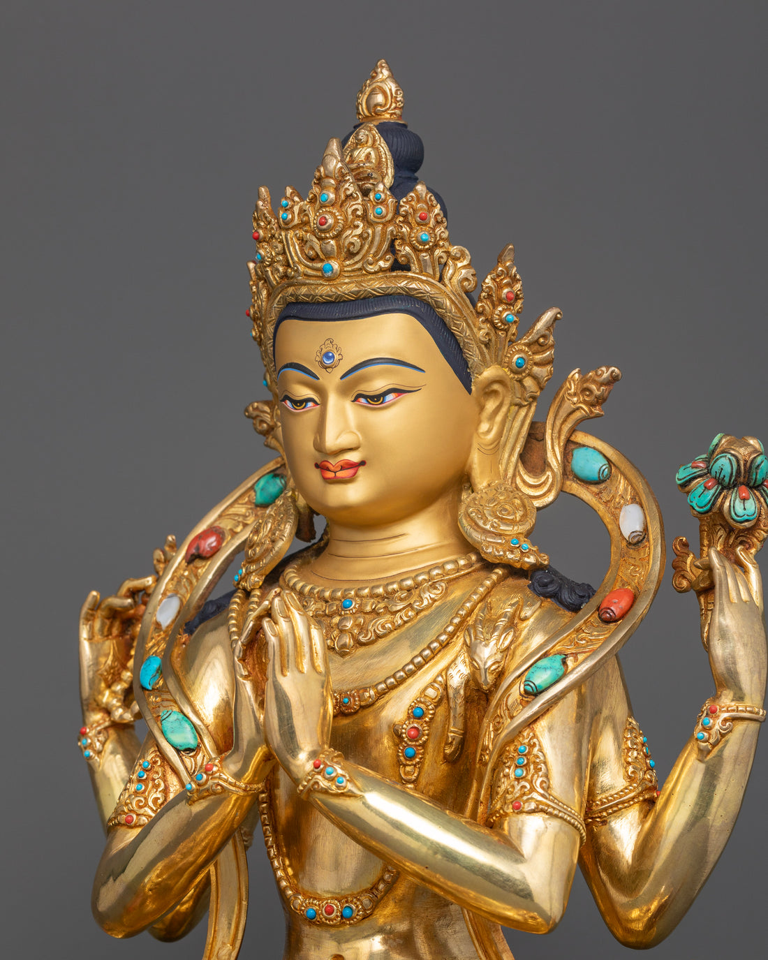 Four-Armed Chenrezig: The Bodhisattva of Compassion in Tibetan Buddhism