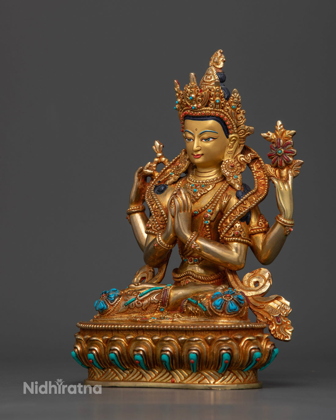 Chenrezig Avalokiteshvara Statue: Embodiment of Compassion