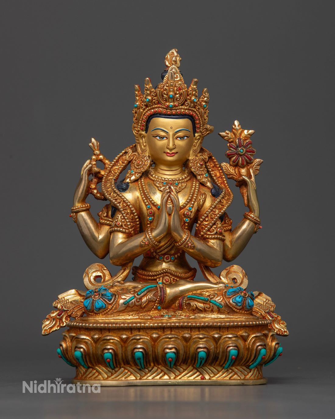 Chenrezig Avalokiteshvara Statue: Embodiment of Compassion