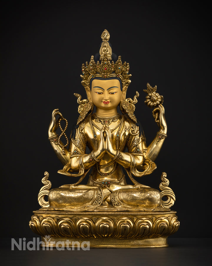 Chenrezig Altar Statue: A Beacon of the Buddha's Compassion