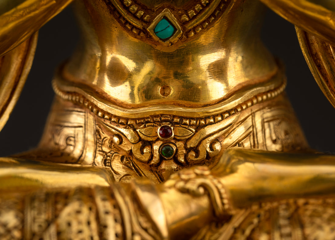 Sacred Chenrezig Statue: Radiance of Compassionate Wisdom