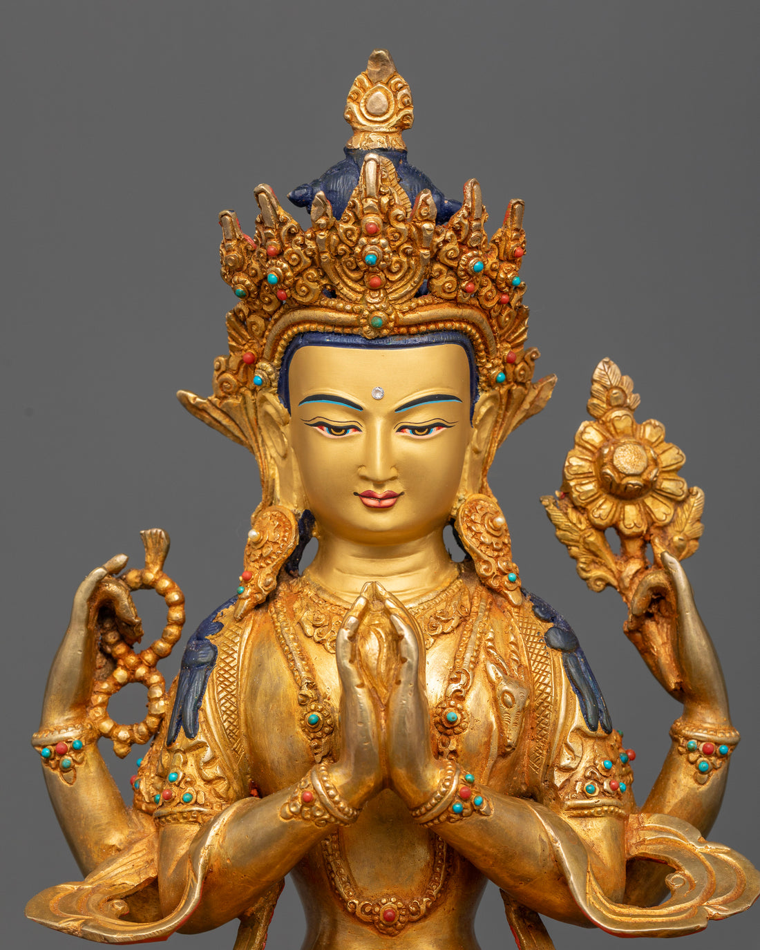 Chenrezig Altar Statue: Invoking Compassion in Daily Practice