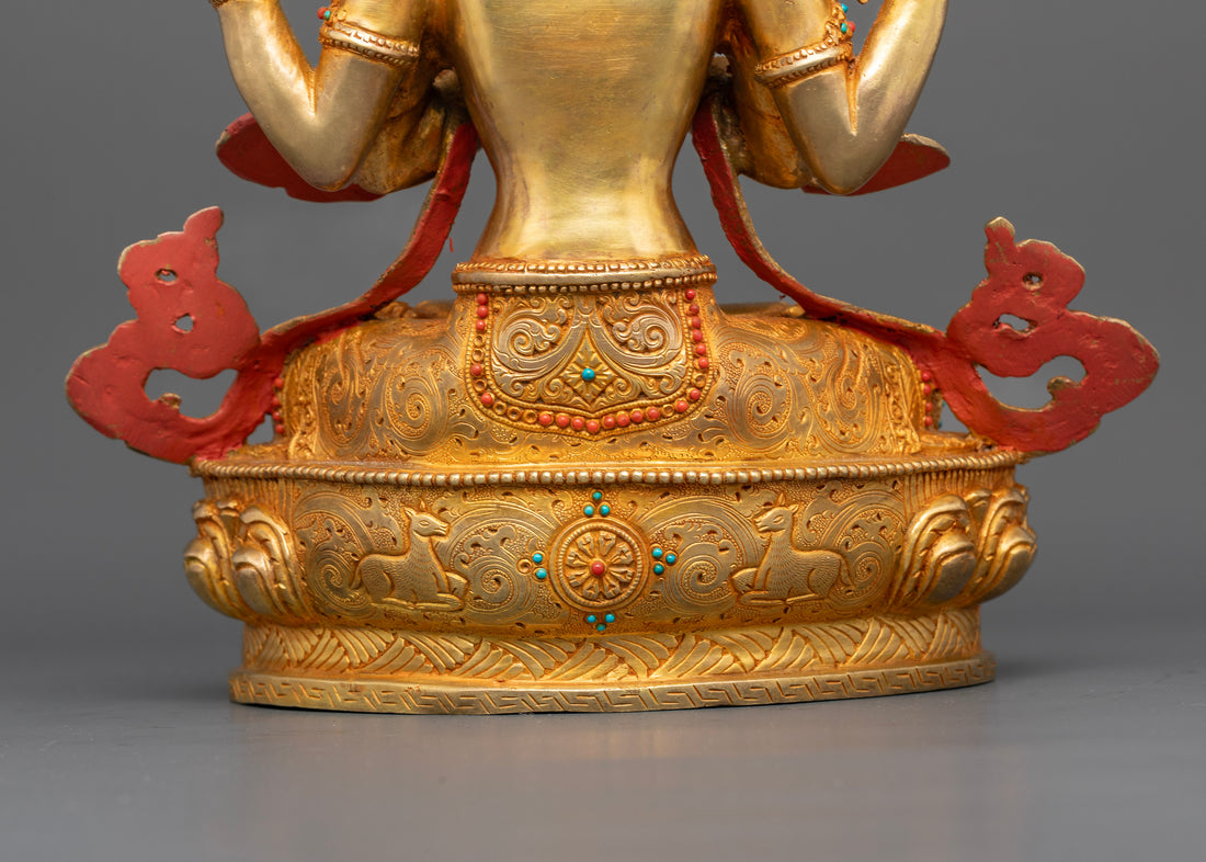 Chenrezig Altar Statue: Invoking Compassion in Daily Practice