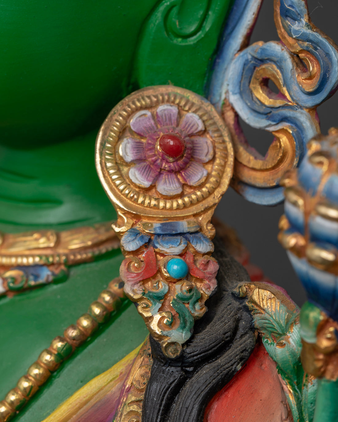 Embrace Tranquility: Explore the Beauty of Green Tara Statues in Green