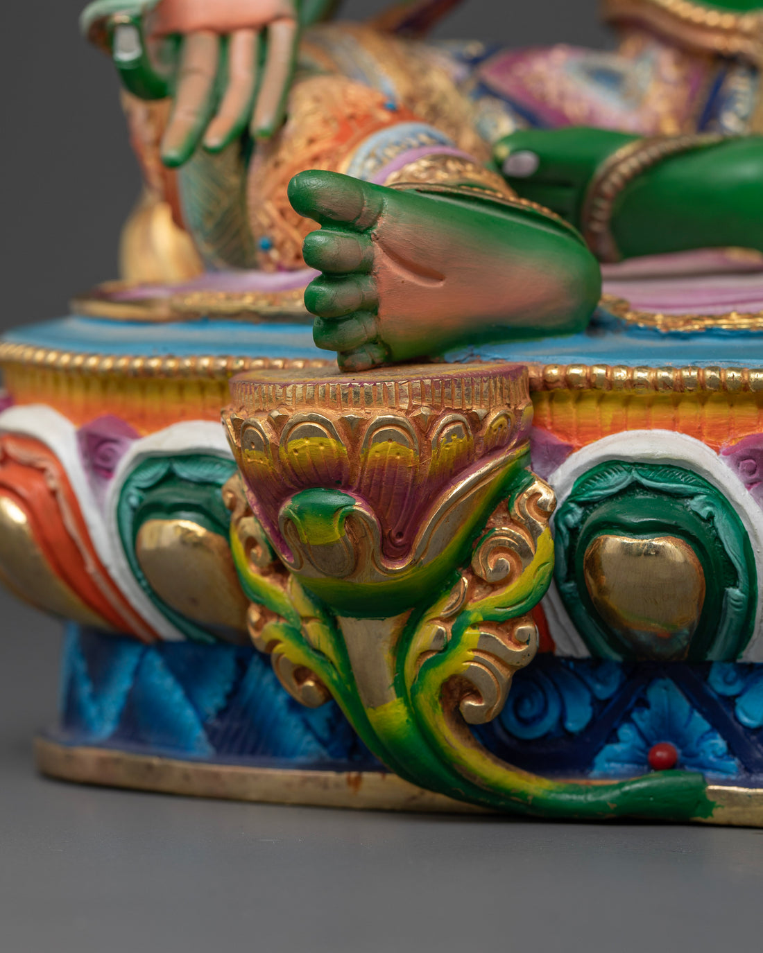 Embrace Tranquility: Explore the Beauty of Green Tara Statues in Green