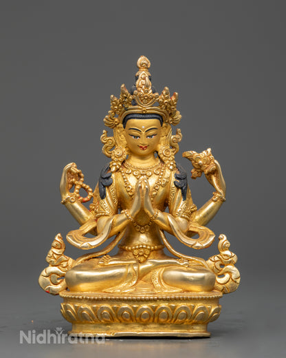 Miniature Enlightenment: Chenrezig for Your Home Sanctuary
