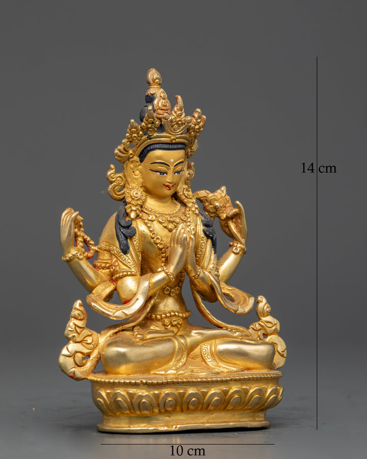 Miniature Enlightenment: Chenrezig for Your Home Sanctuary