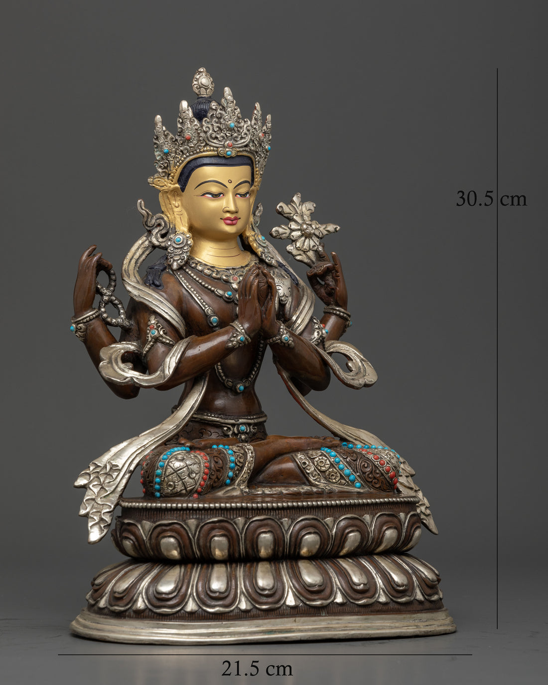 Chenrezig Statue for Health & Wellness: Compassionate Healing