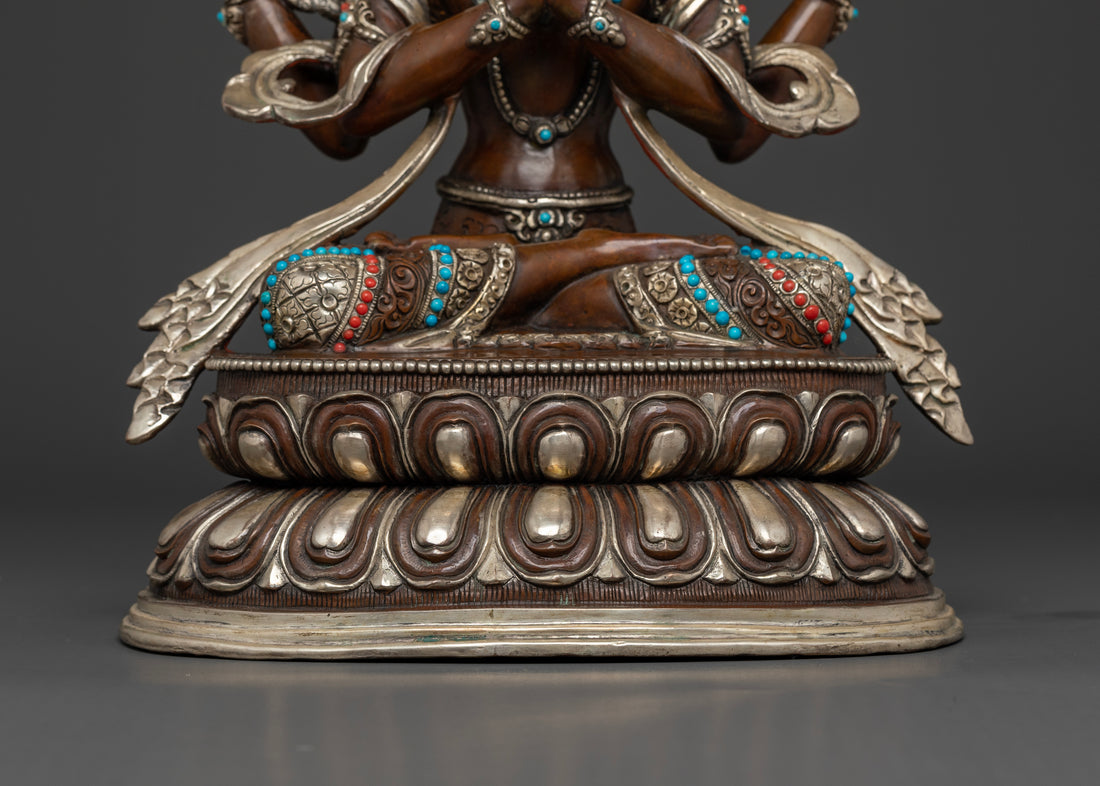 Chenrezig Statue for Health & Wellness: Compassionate Healing