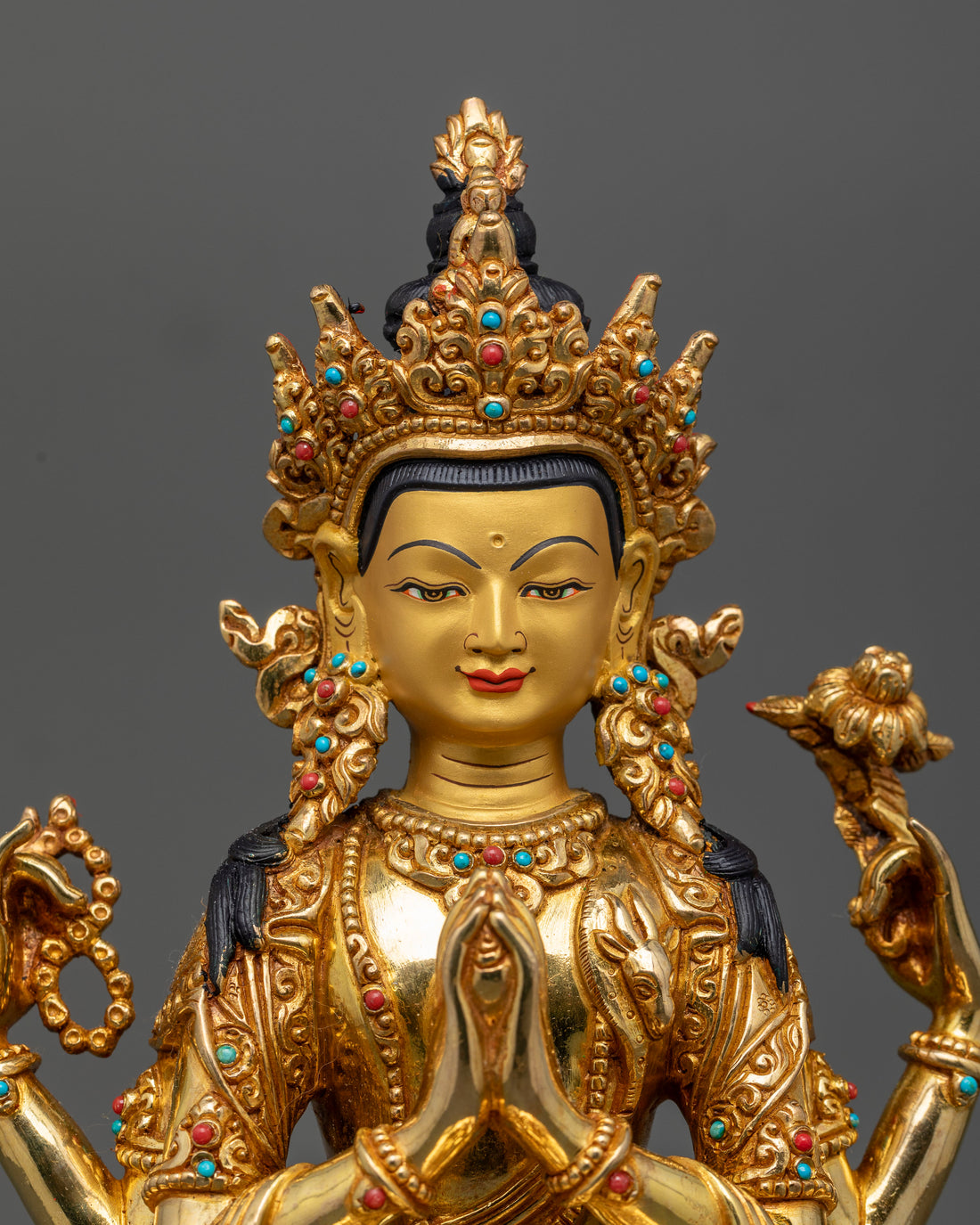 Protector of All Sentient Beings: Tibetan Chenrezig Statue