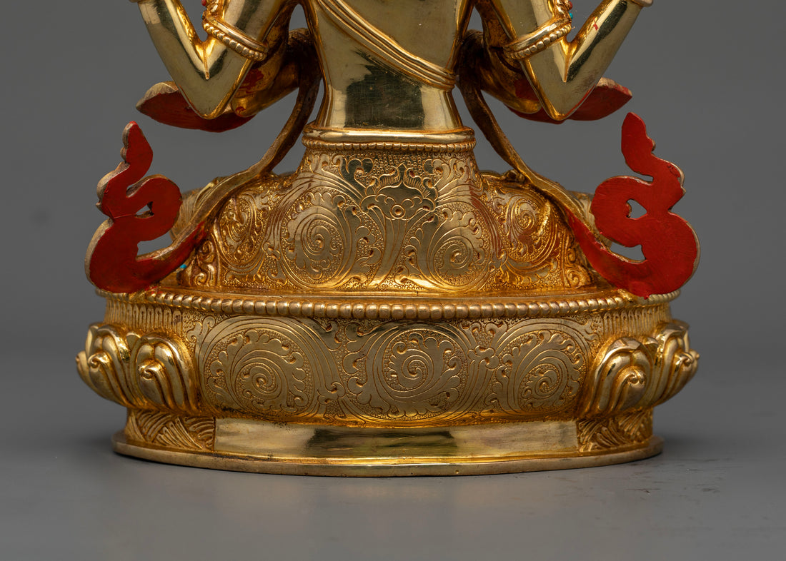 Protector of All Sentient Beings: Tibetan Chenrezig Statue