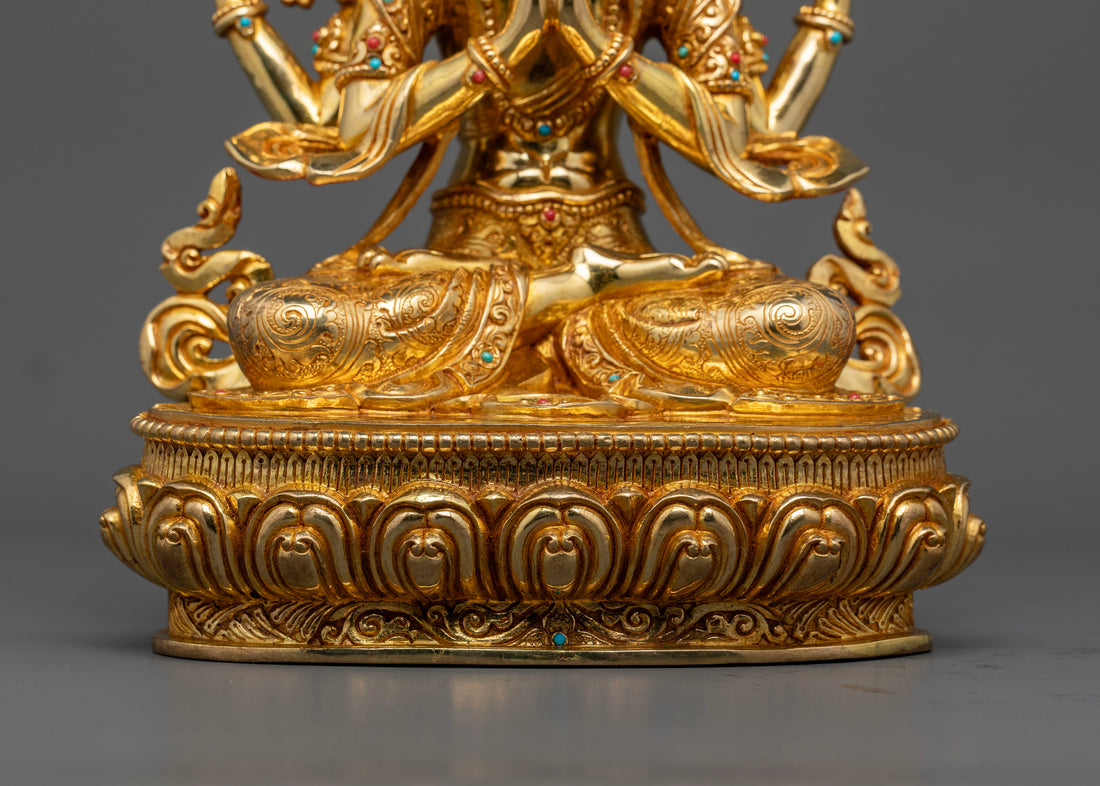 Protector of All Sentient Beings: Tibetan Chenrezig Statue