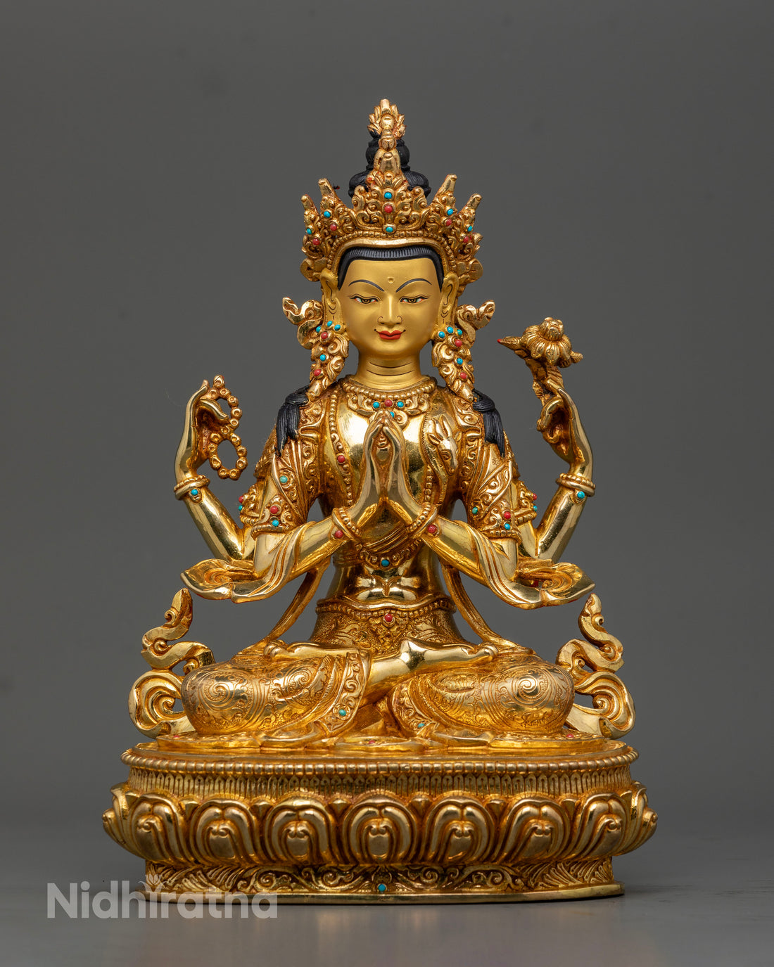 Protector of All Sentient Beings: Tibetan Chenrezig Statue