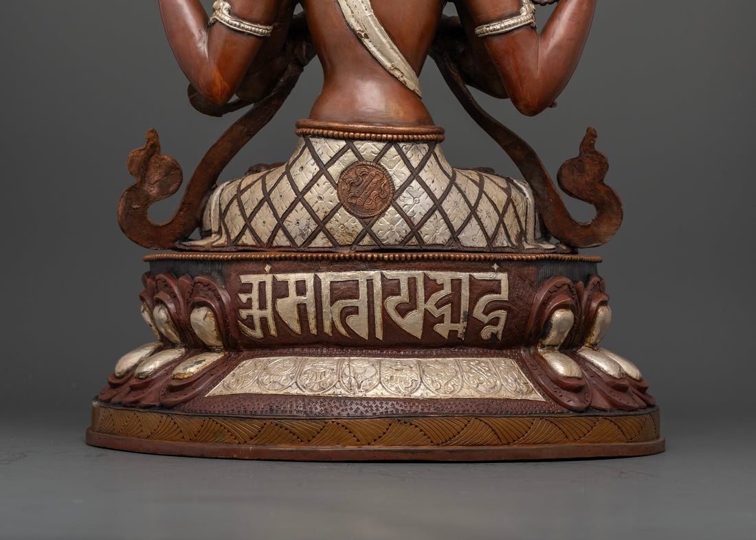 Vintage Avalokiteshvara Murti: The Bodhisattva of Compassion