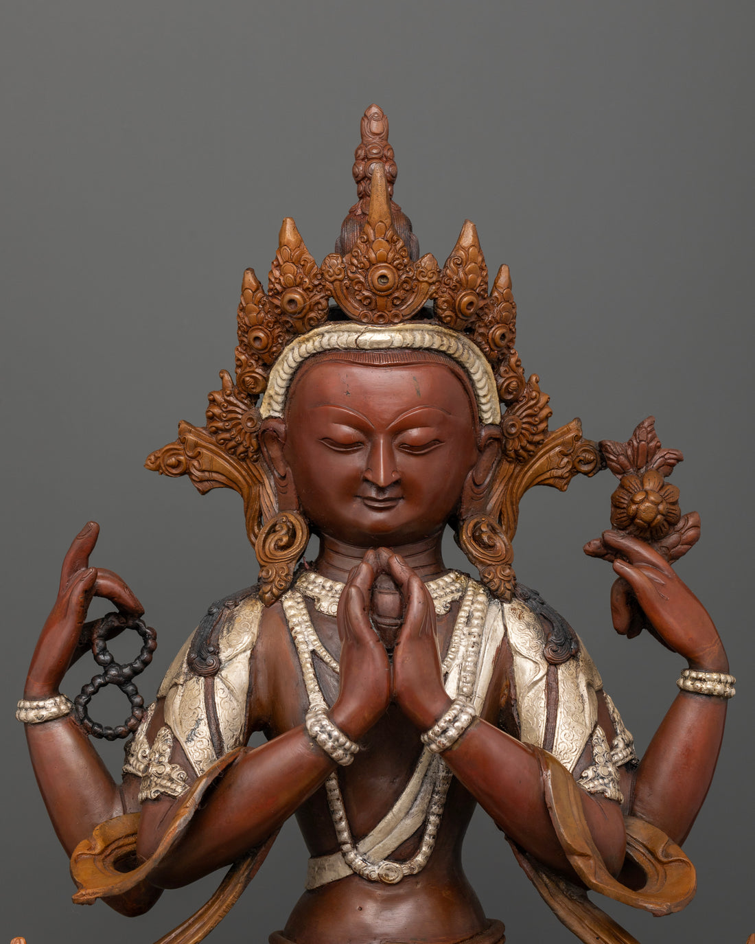 Vintage Avalokiteshvara Murti: The Bodhisattva of Compassion