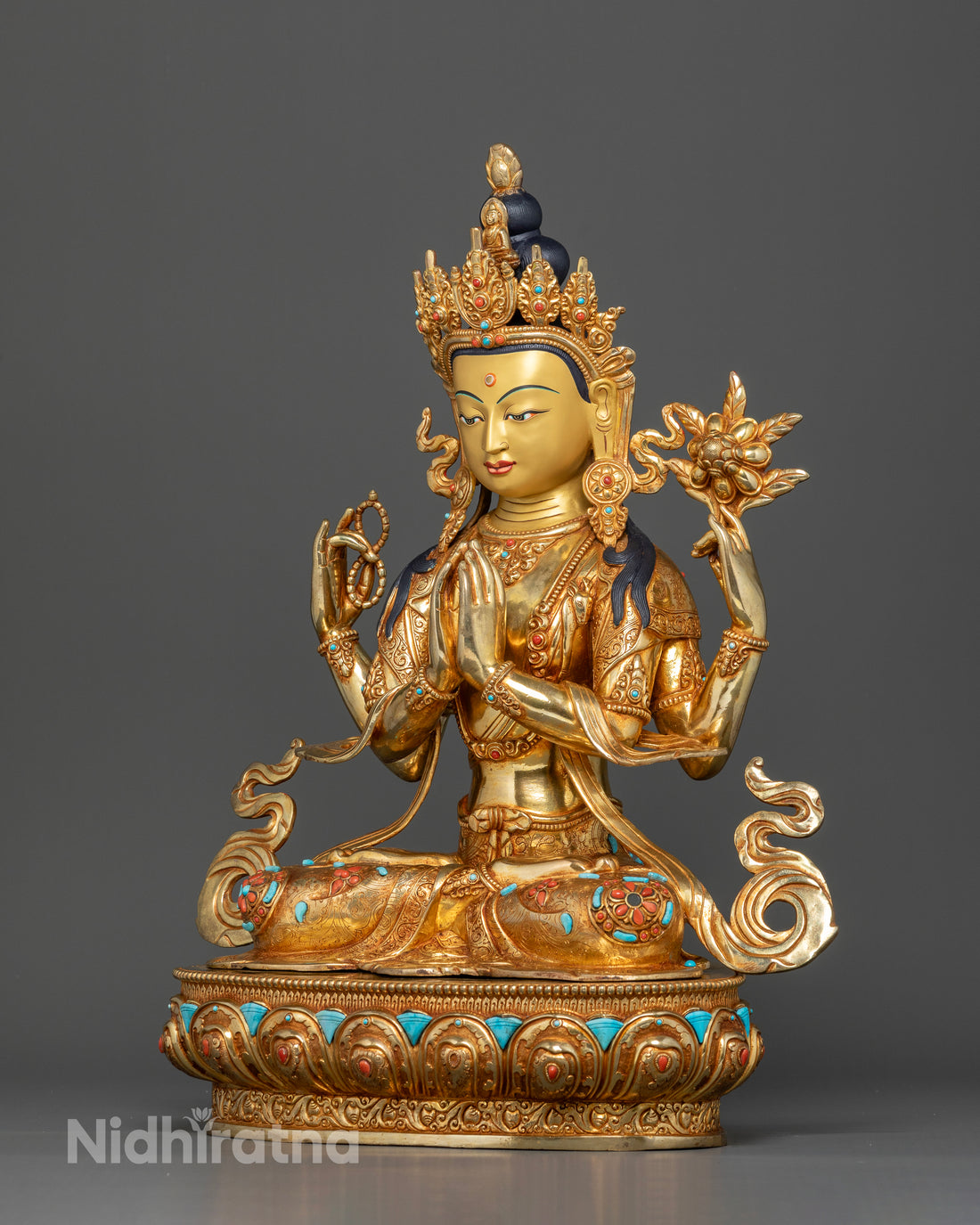 The Protector of Beings: Four-Armed Chenrezig's Blessings