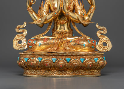 The Protector of Beings: Four-Armed Chenrezig's Blessings