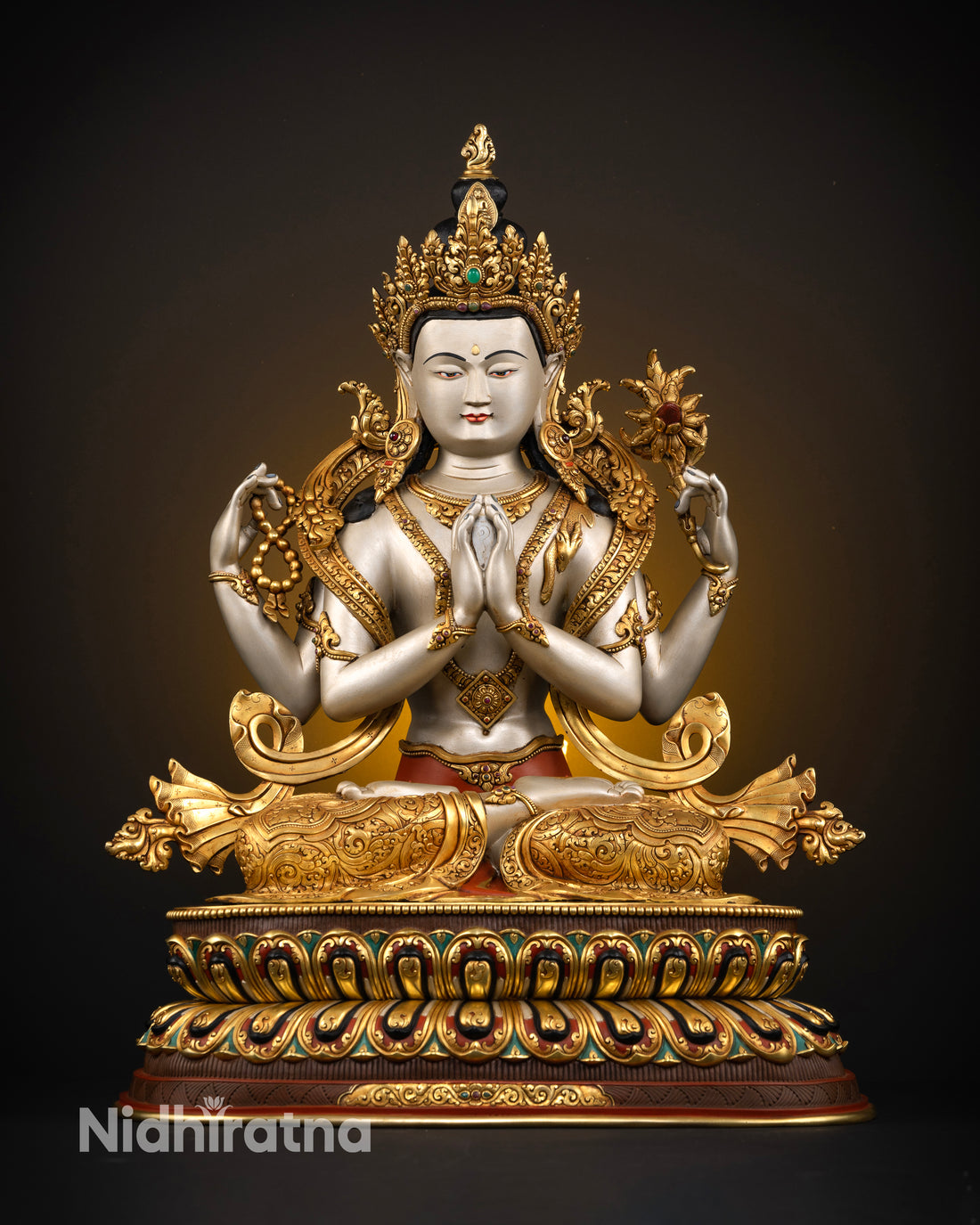 Serene-Faced Chenrezig: The Embodiment of Infinite Compassion