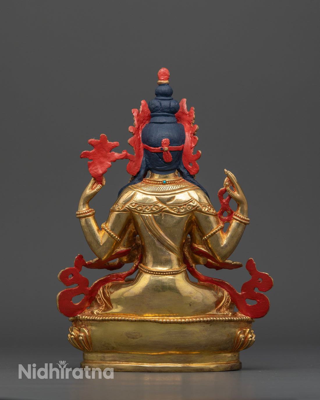 Peaceful Chenrezig Altar: The Guardian of Boundless Compassion