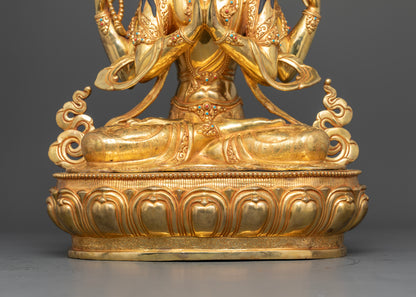 The Four Arms of Compassion: Chenrezig’s Eternal Grace