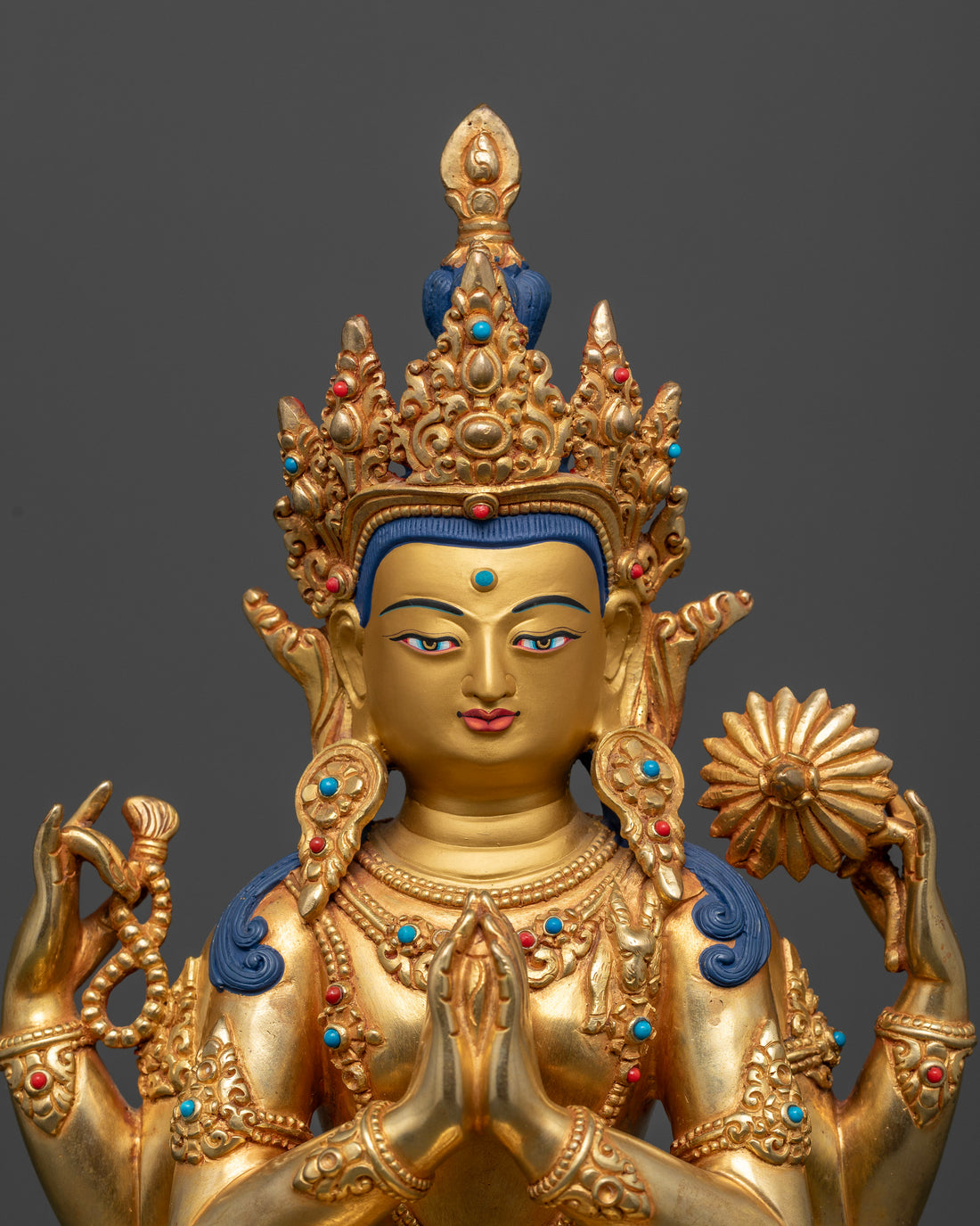 The Bodhisattva of Compassion and Mercy: Chenrezig Statue