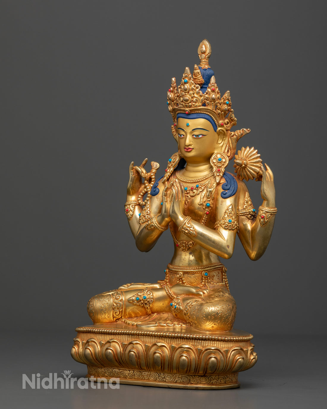 The Bodhisattva of Compassion and Mercy: Chenrezig Statue