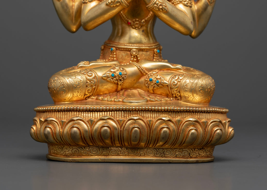 The Bodhisattva of Compassion and Mercy: Chenrezig Statue