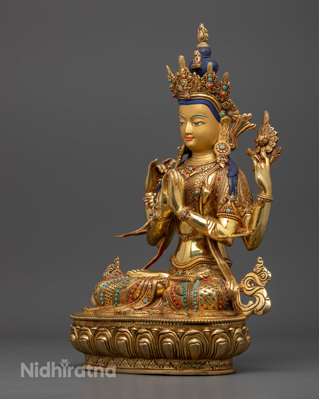 Chenrezig Statue: Embodiment of Universal Compassion