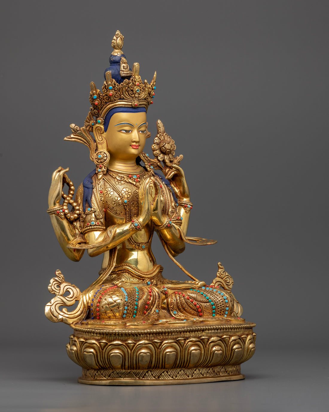 Chenrezig Statue: Embodiment of Universal Compassion