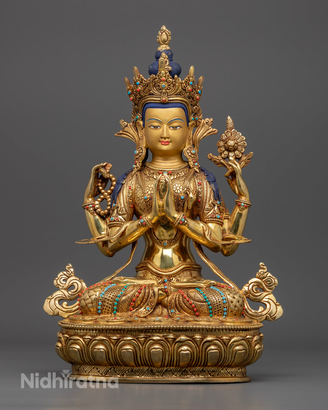 Chenrezig Statue: Embodiment of Universal Compassion