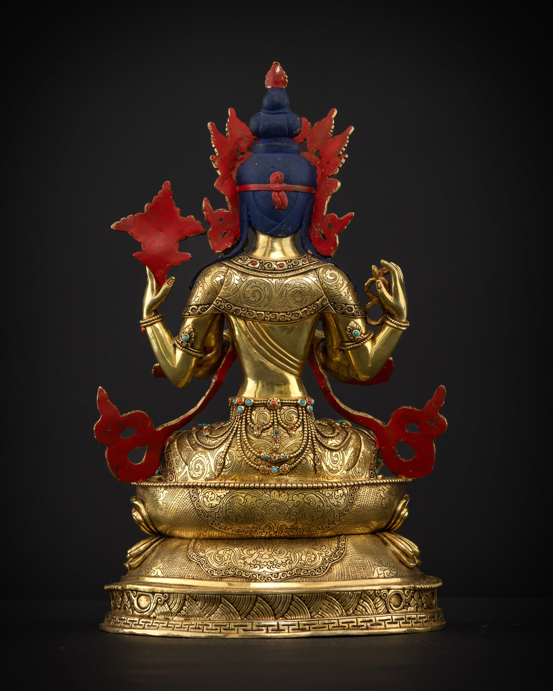 Four-Armed Avalokiteshvara: The Manifestation of Endless Compassion