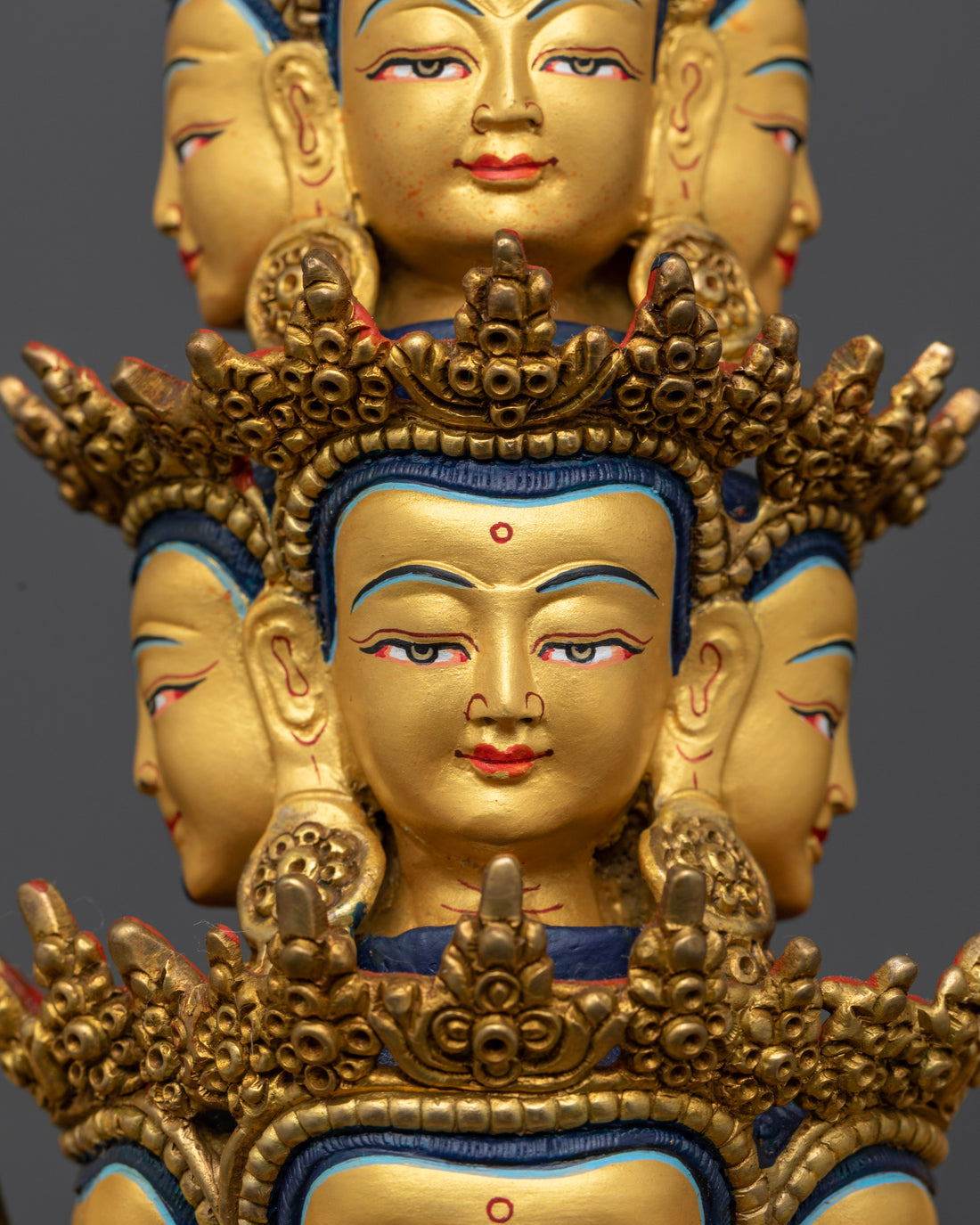 Magnificent 1000-Armed Avalokiteshvara Statue for Home Shrine