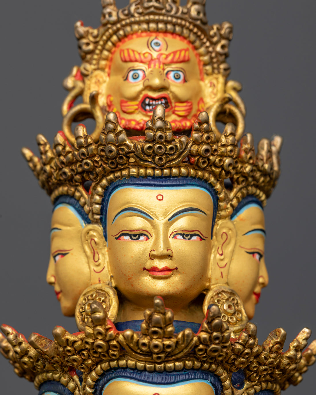 Magnificent 1000-Armed Avalokiteshvara Statue for Home Shrine