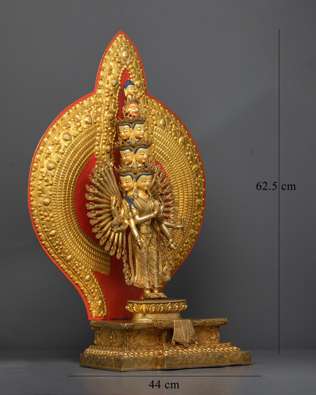 Magnificent 1000-Armed Avalokiteshvara Statue for Home Shrine