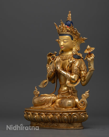 Chenrezig Statue: Invite Blessings of Compassion