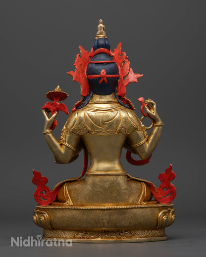 Chenrezig Statue: Invite Blessings of Compassion
