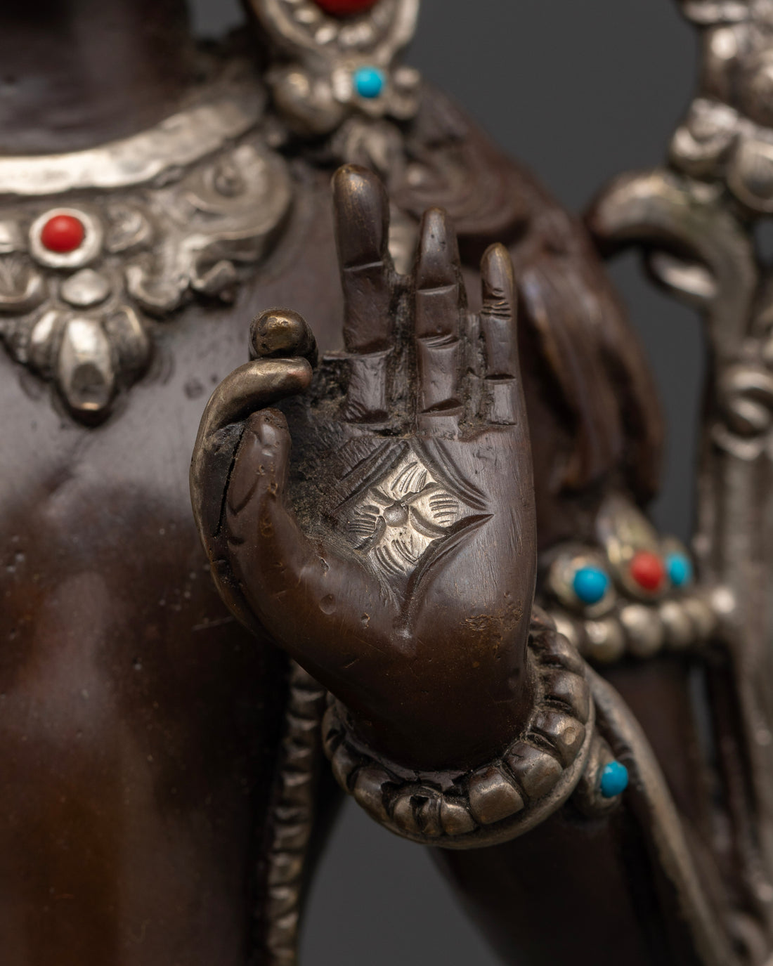 Graceful Standing Two-Armed Avalokiteshvara Statue For Devotees