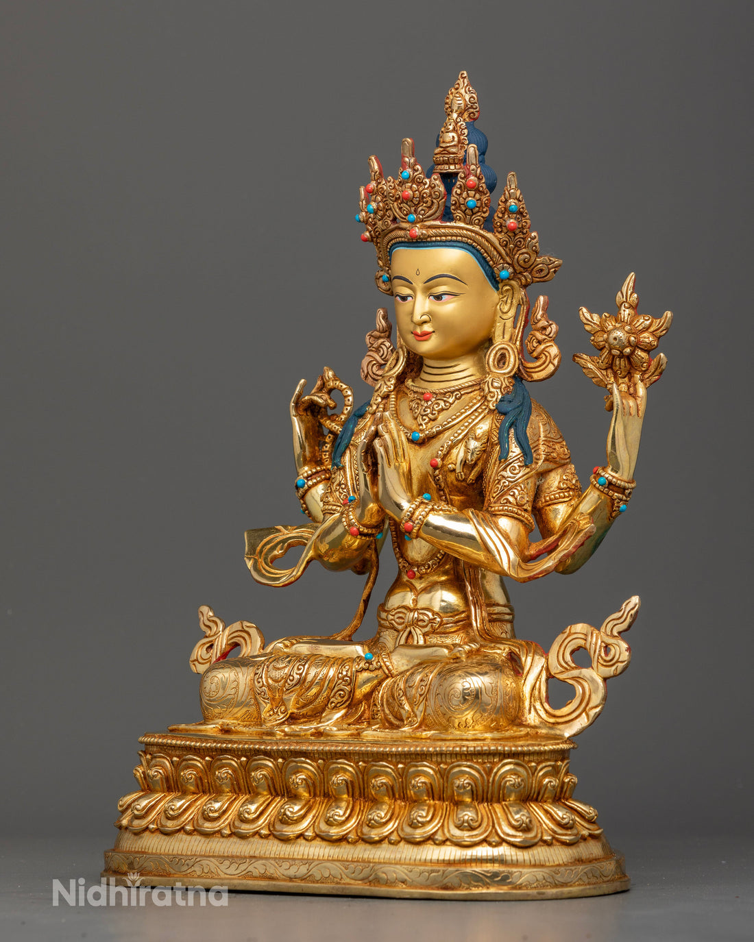 Chenrezig Avalokiteshvara Statue: The Radiant Embodiment of Infinite Compassion