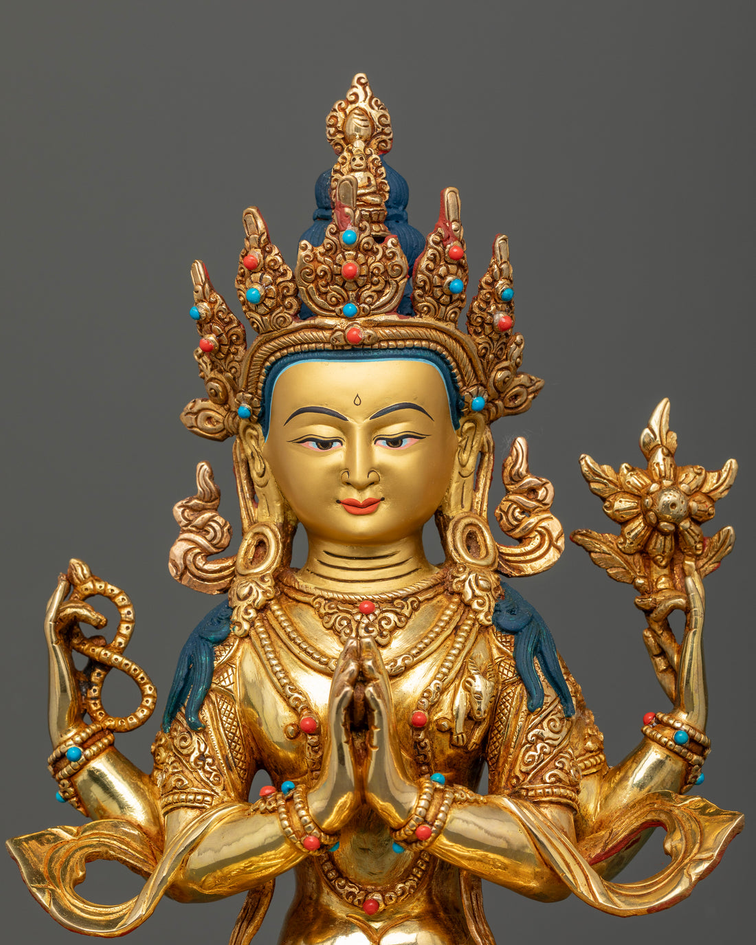 Chenrezig Avalokiteshvara Statue: The Radiant Embodiment of Infinite Compassion