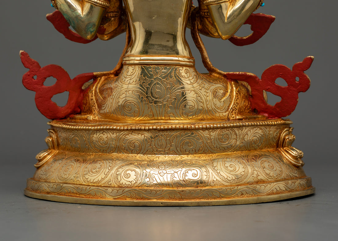 Chenrezig Avalokiteshvara Statue: The Radiant Embodiment of Infinite Compassion