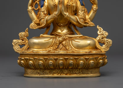 Handcrafted Chenrezig Statue