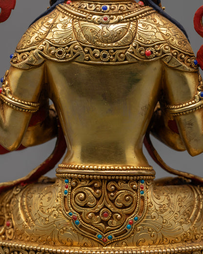 Chenrezig Statue | Tibetan Buddhist Art & Meditation Decor