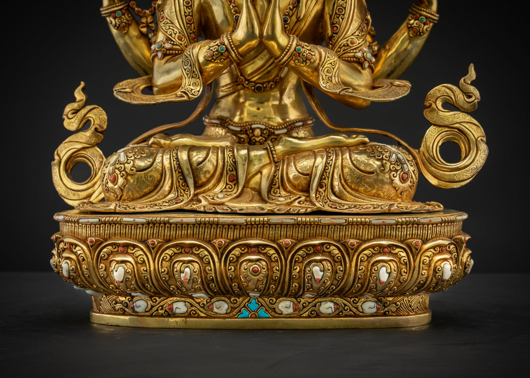 Chenrezig Statue | Handcrafted Sacred Art
