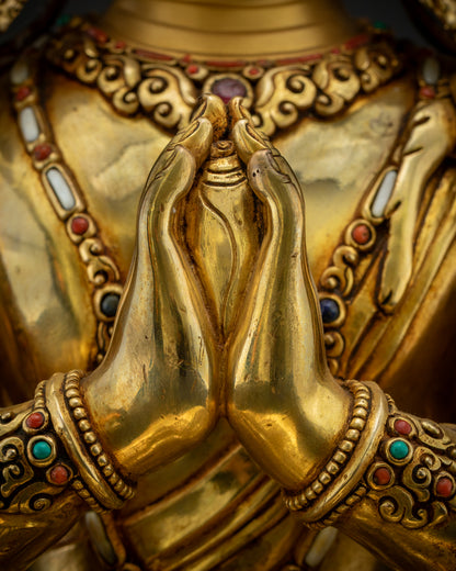 Chenrezig Statue | Handcrafted Sacred Art
