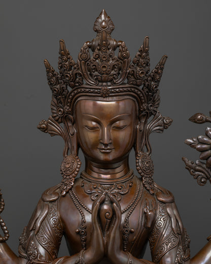 Chenrezig Statue: Sacred Art for Mindfulness