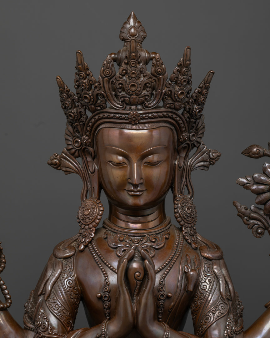 Chenrezig Statue: Sacred Art for Mindfulness